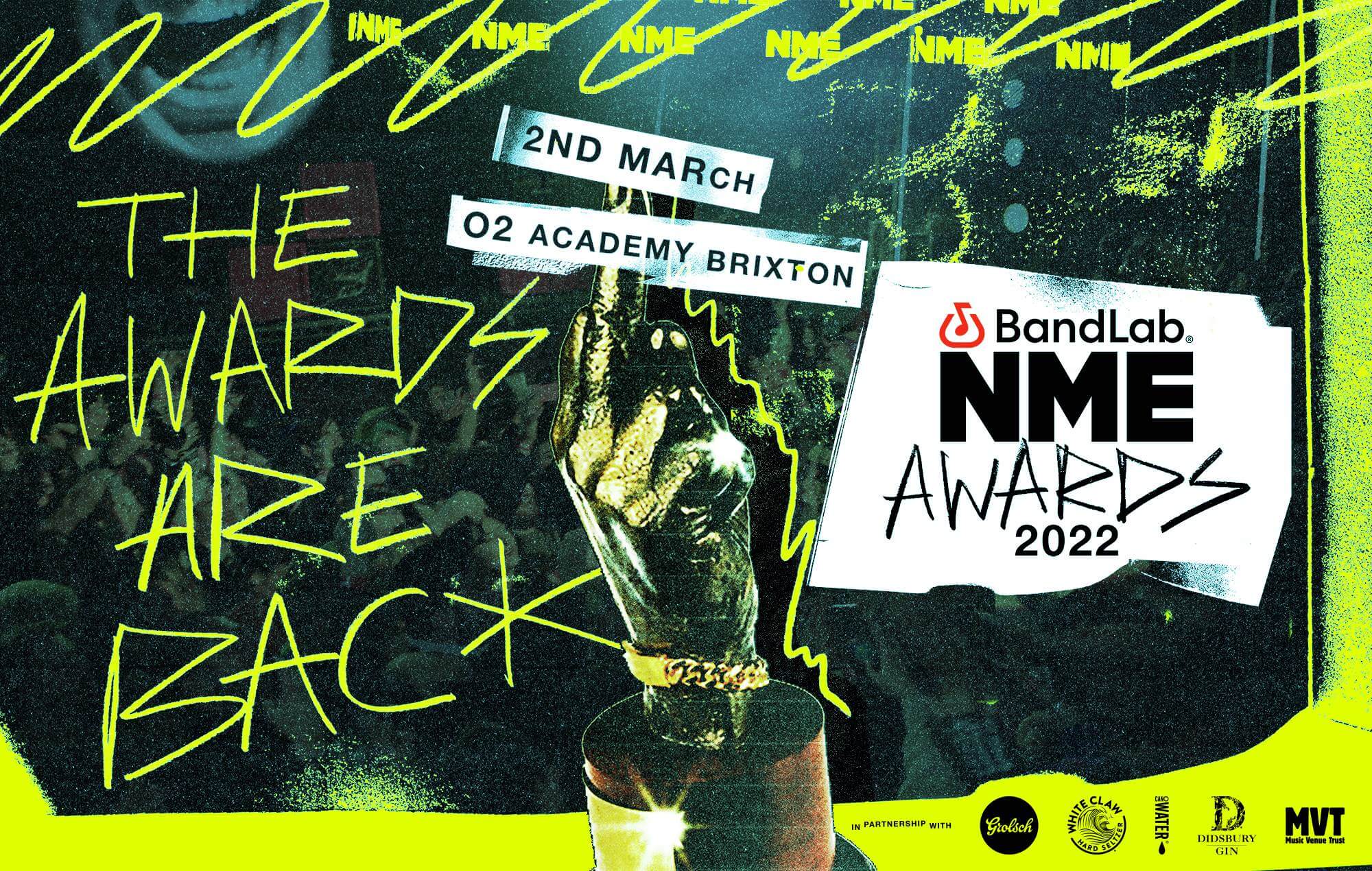 BandLab NME Awards 2022 announcement banner