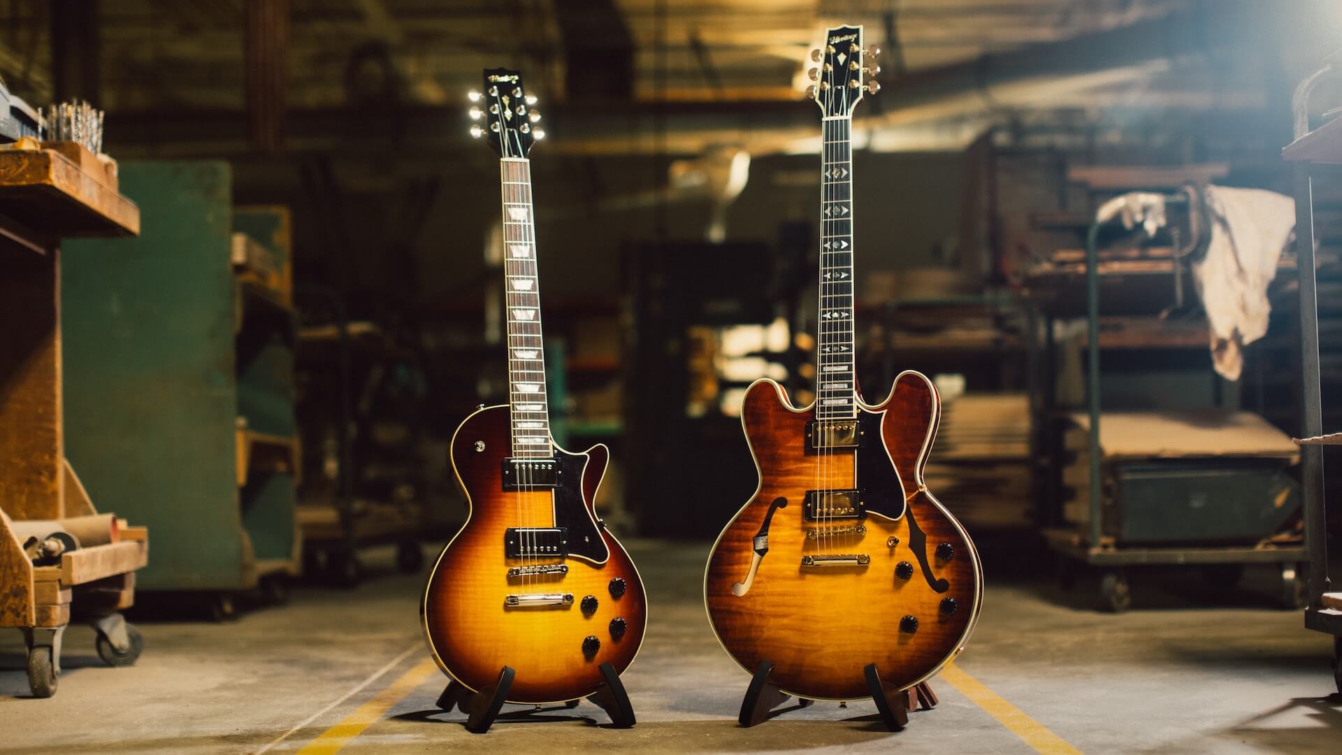 Heritage Guitars 40th Anniversary H-150 & H-555 Guitars